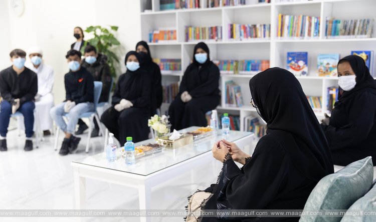 Jawaher Al Qasimi visits \'The Big Heart Educational Center\'; meets students and teachers